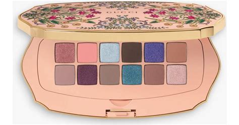 gucci beauté des yeux gorgeous flora eyeshadow palette|gucci floral eyeshadow palette.